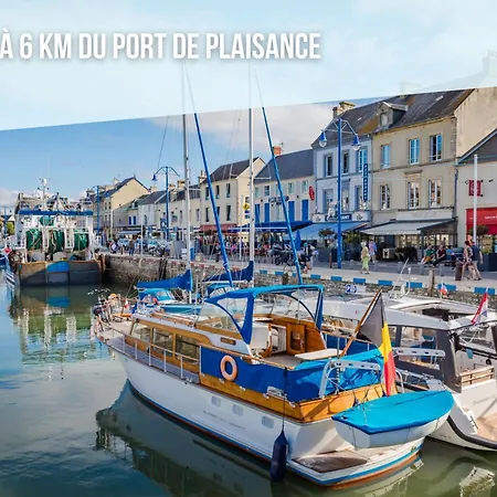 Hortansia Renove Bien Equipe Avec Terrasse Amenagee Jardin, Parking Prive, Proche De La Mer, Pres De Port En Bessin Et Omaha Apartamento Grand-Hameau