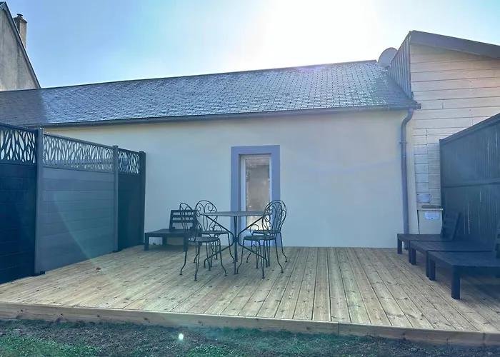 Hortansia Renove Bien Equipe Avec Terrasse Amenagee Jardin, Parking Prive, Proche De La Mer, Pres De Port En Bessin Et Omaha